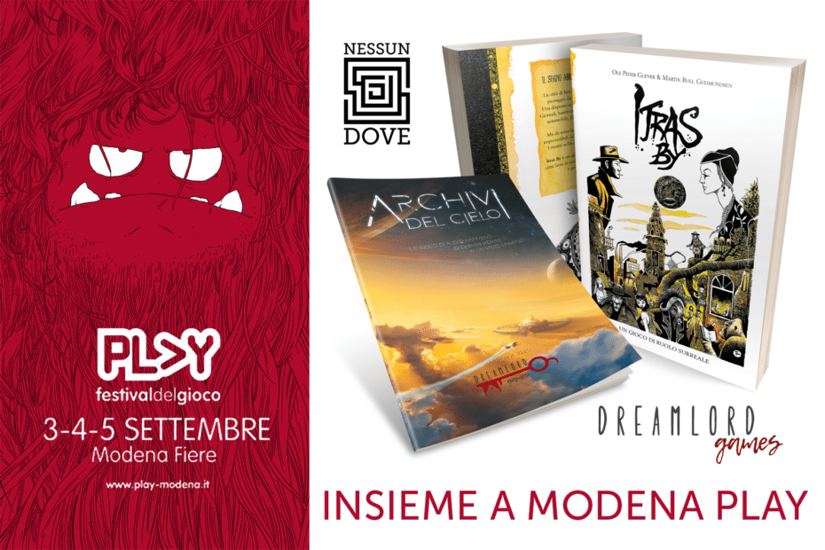 Dreamlord Games e NessunDove a Modena Play 2021